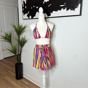 Sexy 2-Piece Bikini/Shorts Set